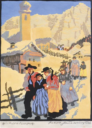 Robert Saurwein (Innsbruck 1907 – Serbien/Serbia 1942) Di ritorno dalla...