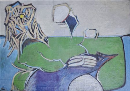 Kien (Josef Kienlechner) (Dessau 1903 – Bracciano 1985) Mondo minacciato,...