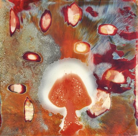 Robert Pan (* Bozen/Bolzano 1969) Lila, 4.519 G, 2006/07;Tecnica mista, 45 x...