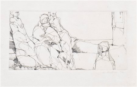 Karl Plattner (Mals/Malles 1919 – Mailand/Milano 1986) Incontro,...