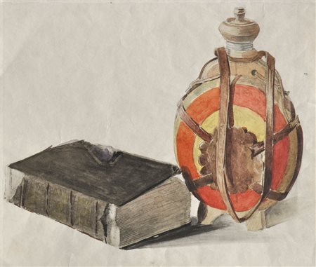 Anton Sebastian Fasal (Südtirol/Alto Adige 1899 – 1943) Natura morta con...