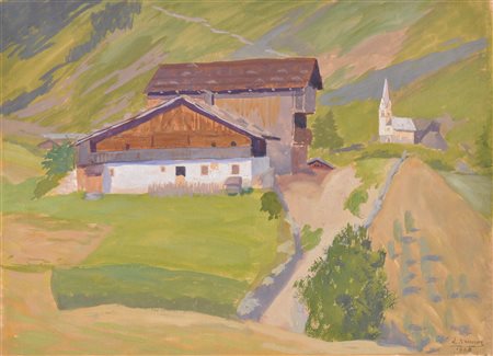 Lila Gruner Chiesetta di Santo Spirito a Casere in Valle Aurina,...