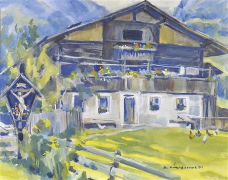 Siegfried Pörnbacher (Olang/Valdaora 1914 – Bruneck/Brunico 2006) Maso...