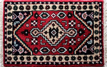 TAPPETO tappeto orientale in lana su lana cm 62x92