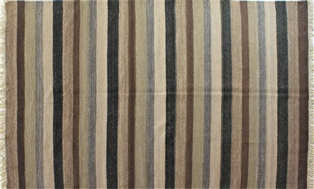 TAPPETO tappeto Kilim cm 140x200 realizzato 80% lana, 20% cotone