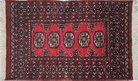 TAPPETO tappeto Bukhara 100% lana provenienza Pakistan, meta' 900' cm 73x120