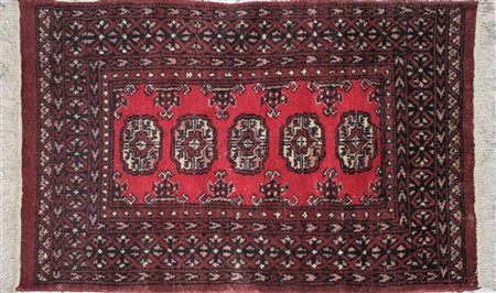 TAPPETO tappeto Bukhara 100% lana provenienza Pakistan, meta' 900' cm 73x120