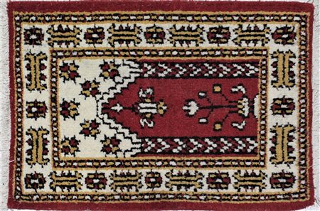TAPPETO tappeto orientale Jainamazi lana su lana cm 62x92