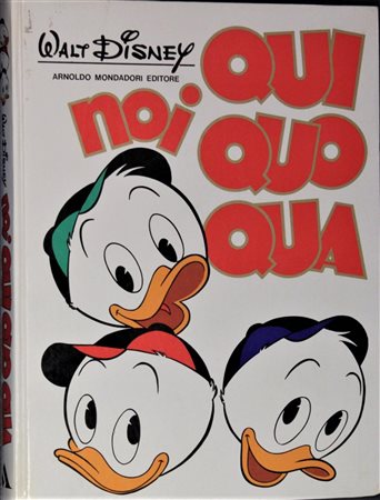 Walt Disney NOI, QUI QUO QUA libro formato cm 35x27 pagine 189 Arnoldo...