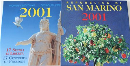 SERIE DI MONETE A CORSO LEGALE 1997 raccolta di dodici monete del 1997...