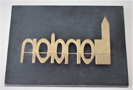 Anonimo LONDON scultura in bronzo, cm 24x33