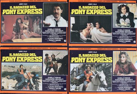 LOTTO UNICO DI QUATTRO FOTOBUSTE lotto di quattro fotobuste cinematografiche,...