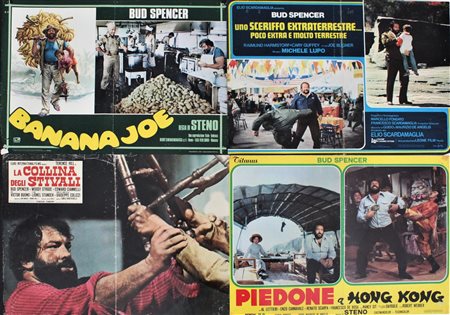 LOTTO UNICO DI QUATTRO FOTOBUSTE lotto di quattro fotobuste cinematografiche,...