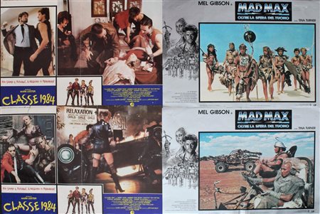 LOTTO UNICO DI QUATTRO FOTOBUSTE lotto di quattro fotobuste cinematografiche...