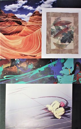 LOTTO UNICO DI QUATTRO POSTER lotto unico di quattro poster vari, dimensioni...