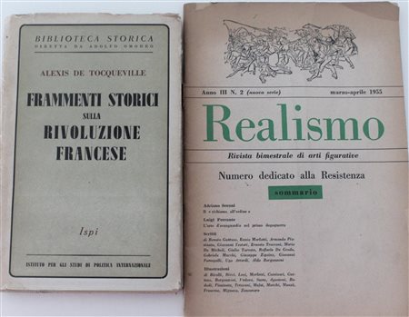 LOTTO UNICO DI DUE LIBRI Frammenti Storici sulla Rivoluzione Francese di...