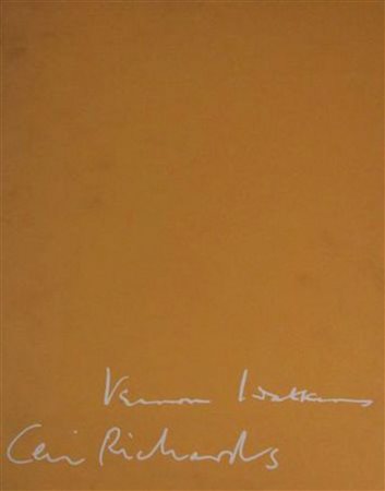 Ceri Richards ELEGIAC SONNET cartellina composta da due litografie, cm 38x28...