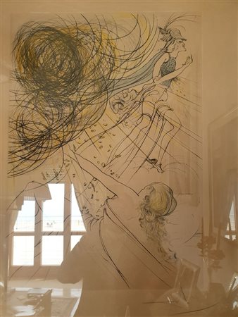 SALVADOR DALÍ, Senza titolo, 1971