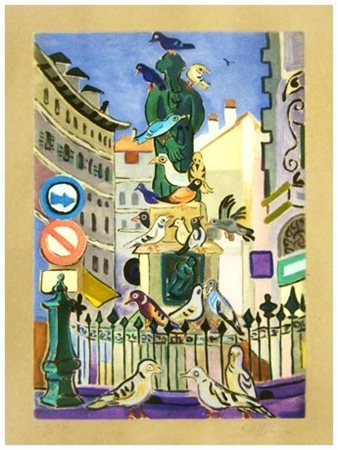 GIUSEPPE VIVIANI (Agnano Pisano 1898 – Pisa 1965) Monumento a Beccaria 1954...