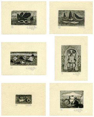 GIUSEPPE VIVIANI (Agnano Pisano 1898 – Pisa 1965) All’Insegna del Pesce d’Oro...