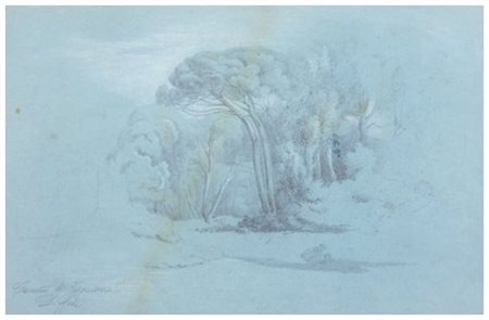 GALLI Tenuta di Tombolo Pastelli su carta 28 x 43,5. Titolo e firma in b. a s.