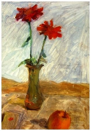 ENNIO COCCHI (Firenze 1915 – 1987) Senza titolo 1935 Olio su cartone 39,5 x...