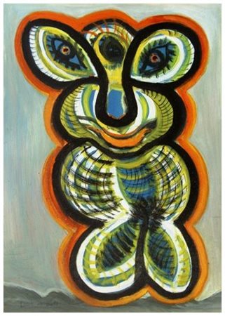 DORINO DORI (Capraia Fiorentina 1912 – Livorno 1980) Senza titolo 1971 Olio...