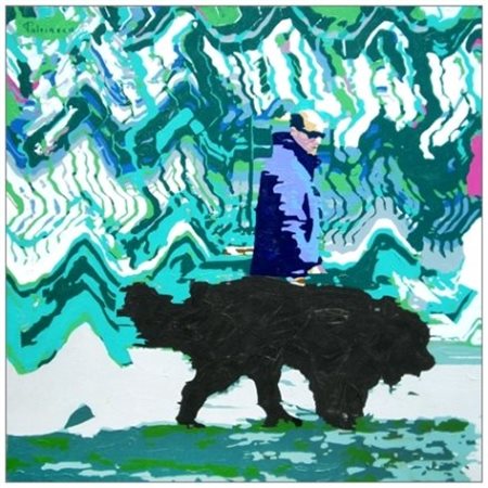 AMATO PATRIARCA (Marino 1945) Senza titolo Olio su tela 60 x 60. Firma in a....