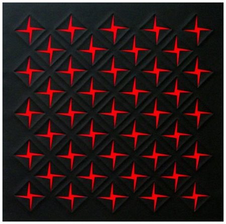 GIANLUCA PIACCIONE (Taranto 1971) Red Devil Acrilico su doppia tela tesa su...