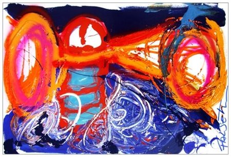 MASSIMO FALSETTI (Roma 1955) Senza titolo 2011 Olio su tela 90 x 60. Firma in...