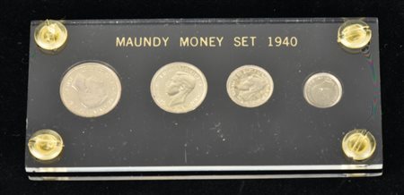 MAUNDY MONEY SET 1940 Il Maundy Money e' una monetazione speciale britannica...