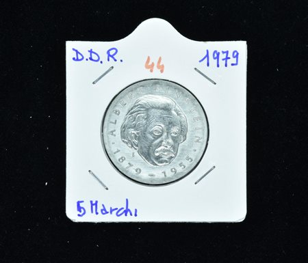 5 MARCHI DDR 1979 Albert Einstein