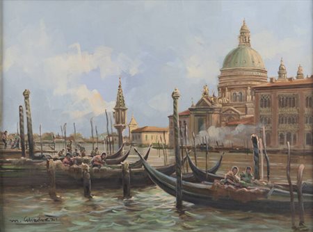 MARIO GHEDUZZI<BR>Crespellano (BO) 1891 - 1970 Torino<BR>"Venezia"
