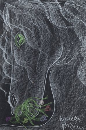 NOVELLA PARIGINI<BR>Siena 1930 - 1993 Roma<BR>"Cavallo"