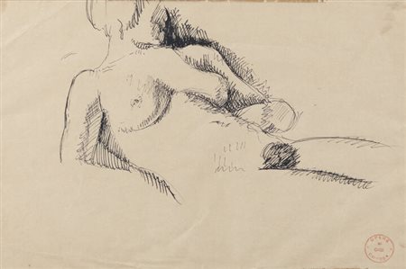 GIGI CHESSA<BR>Torino 1898 - 1935<BR>"Profilo di donna"