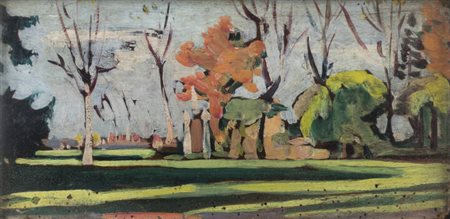 ALBINO GALVANO<BR>Torino 1907 - 1990<BR>"Paesaggio"