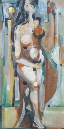 DEDALO MONTALI<BR>Cagliari 1909 - 2001 Rodello (TO)<BR>"Figura femminile" 1962