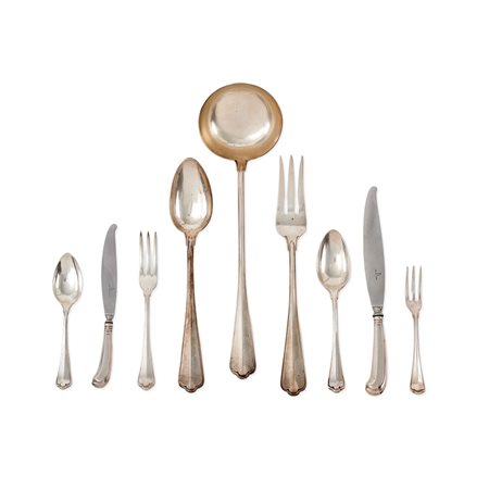 Servizio di posate in argento