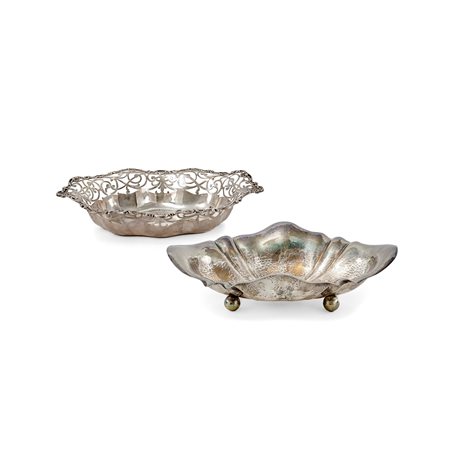 Due ciotole in argento