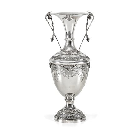 Vaso in argento, Italia XX secolo