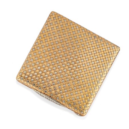 Portacipria in oro, 1960-70 circa