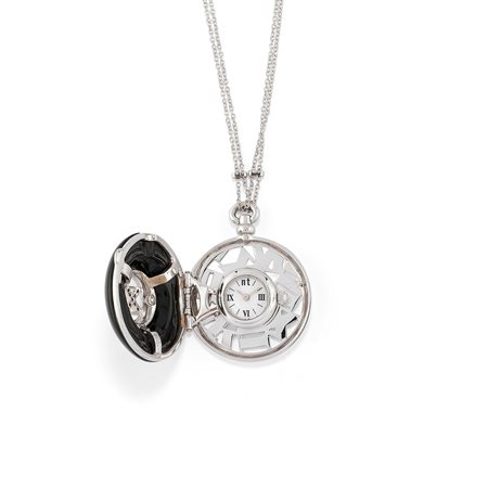 Collana con orologio