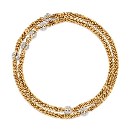 Collana con diamanti