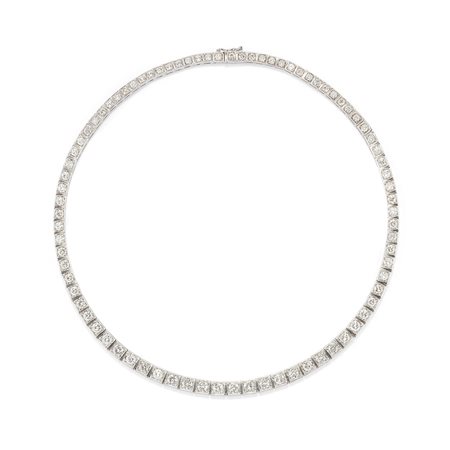 Collana tennis con diamanti