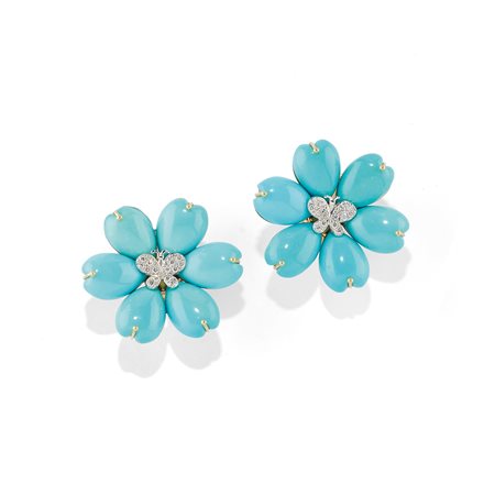 Orecchini con turchese
