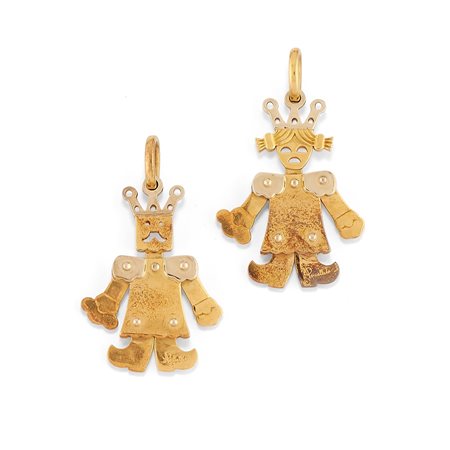 Due pendenti, 1970-80 circa