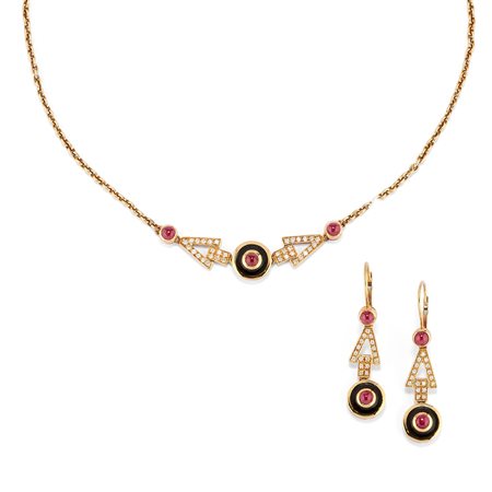 Demi-parure firmata Valentino 1745