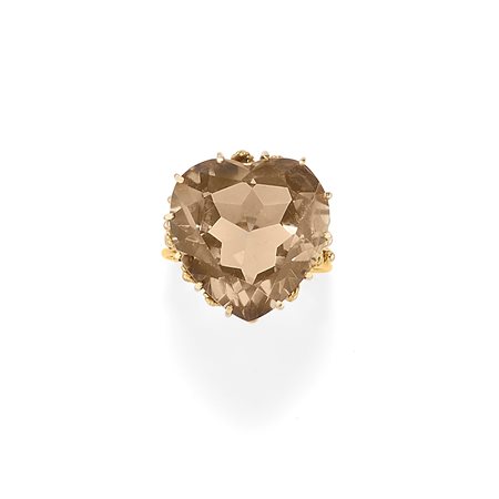 Anello con quarzo, 1960 circa