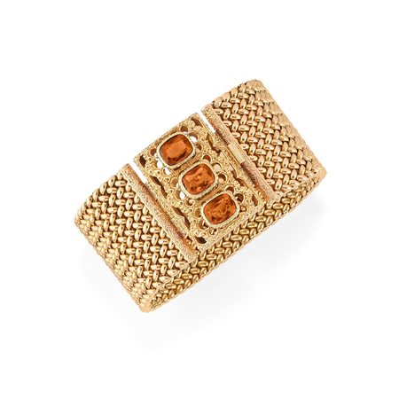 Bracciale con quarzi, 1960 circa