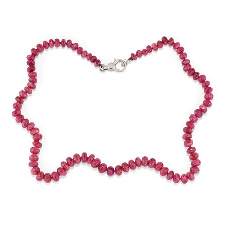 Collana in rubini